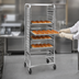 Thumbnail image #3 for Standard Series Aluminum Side-Load Bun Pan Rack with 5-Inch Swivel Casters, 36-Pan Capacity, 64-Inch High