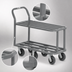 Thumbnail image #3 for Channel Heavy-Duty Tubular Steel Stocking Truck with Tubular Deck