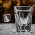 Thumbnail image #3 for Anchor Hocking Foodservice 1-1/4 oz Fluted Whiskey Glass with 1/2 oz Cap Line, Clear