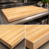 Thumbnail image #3 for Boos Block 72 x 38 Inch Blended Edge Grain Northern Hard Rock Maple Kitchen Countertop with Varnique Finish