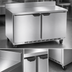 Thumbnail image #3 for Beverage-Air 48-Inch 2-Section Worktop Freezer with Solid Doors, Foamed-In-Place Backsplash, and 11.04 Cu. Ft. Capacity