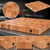 Thumbnail image #3 for Boos Block End Grain Northern Hard Rock Maple Island Countertop, 30 x 27 x 2-1/4 Inches