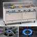 Thumbnail image #3 for Comstock-Castle 72-Inch Gas Range with 2 Star Burners, 60-Inch Griddle, and 2 Ovens