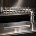 Thumbnail image #4 for Glastender Single-Column Countertop Pipe Cantilever Draft Dispensing Tower with 8 Stainless Steel Faucets, Air-Cooled, Mirror Finish