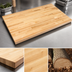 Thumbnail image #3 for Boos Block 36 x 27 Inch Blended Edge Grain Maple Kitchen Countertop with Varnique Finish