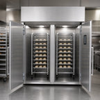 Thumbnail image #3 for Doyon Baking Equipment (Middleby) KDP22 Two-Section Roll-In Proofer Cabinet, 4 Double Side-Load Rack Capacity, Digital Touchscreen, Stainless Steel