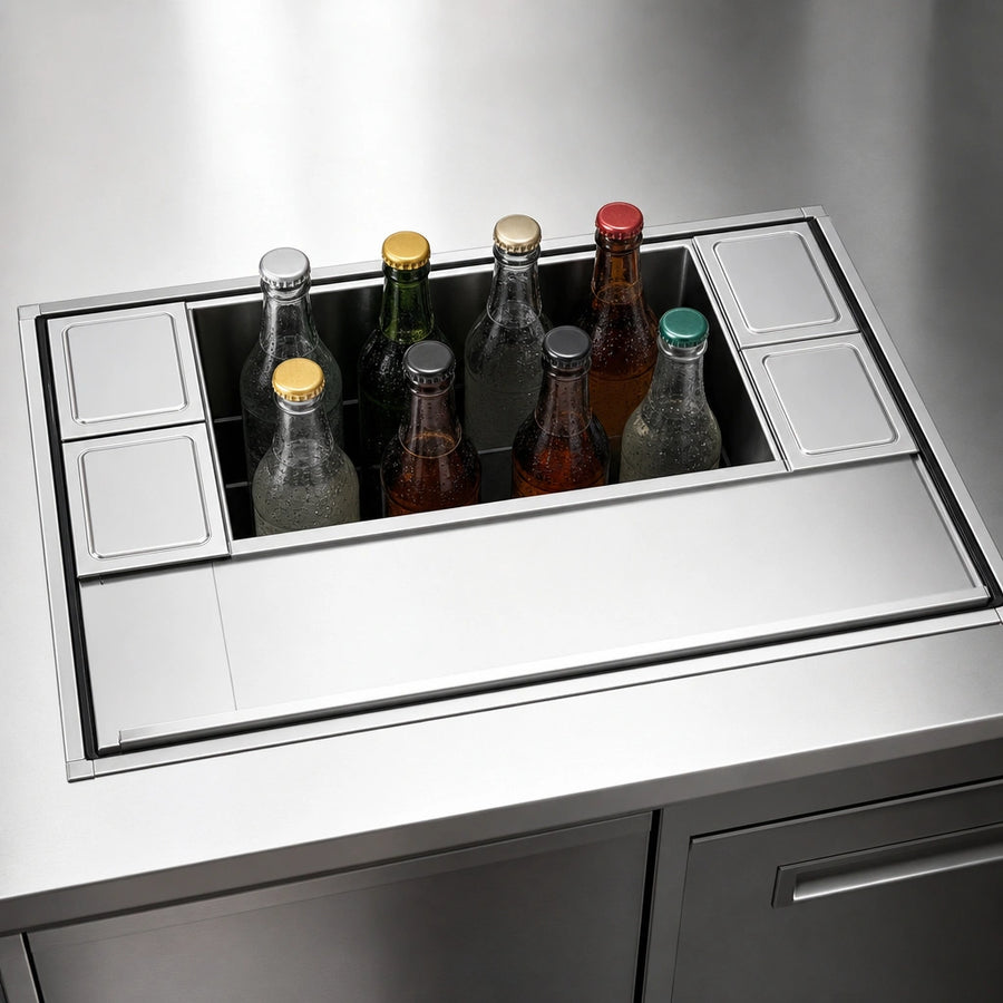 Nine-Bottle Capacity