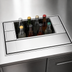 Thumbnail image #3 for Top Shelf 9-Bottle Underbar Bottle Well with Two-Piece Stainless Steel Sliding Cover Assembly