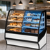 Thumbnail image #4 for True 48-1/4 Inch Dual Zone Dry/Refrigerated Full Service Display Merchandiser with Curved Glass Front