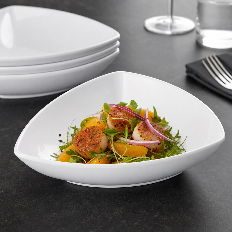 Triangular Bowl Shape