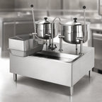 Thumbnail image #3 for Cleveland Range SD1600K620 Direct-Steam Kettle/Cabinet Assembly, 6- and 20-Gallon Kettles, 63-Inch Stainless Steel Cabinet Base