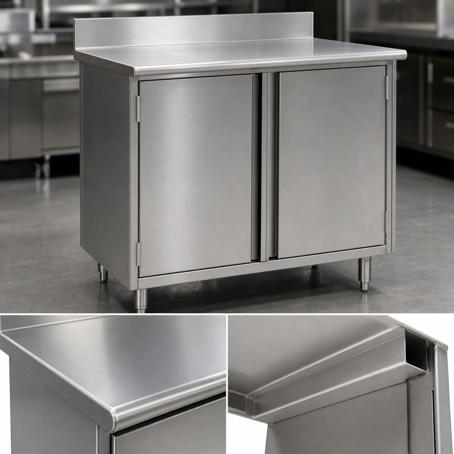 14-Gauge 304 Stainless Steel Top