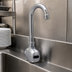 Thumbnail image #3 for BK Resources Heavy Duty Electronic Faucet with 5-Inch Gooseneck Spout, Splash Mount