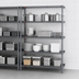 Thumbnail image #3 for Eagle Group Valu-Master 4-Tier Add-On Wire Shelving Unit, 48W x 21D x 74H, Pewter Gray Epoxy