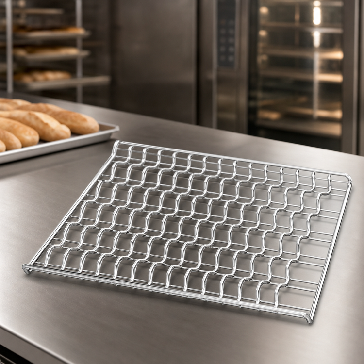 Product image #3 for UNOX USA 18 x 26 Inch Chromium-Plated Baguette Grid, 6 Channel