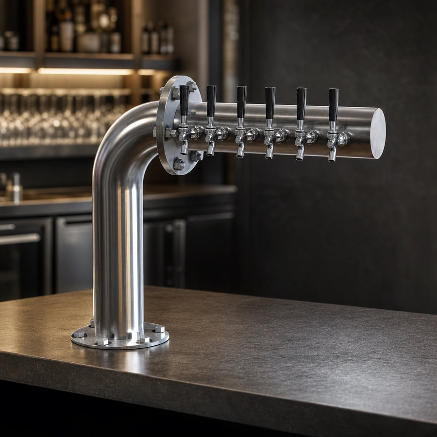 Right-Mount Countertop Design