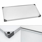 Thumbnail image #3 for Metro Super Erecta 2148FG Solid Galvanized Commercial Shelf, 48"W x 21"D, Raised Ship's Edge