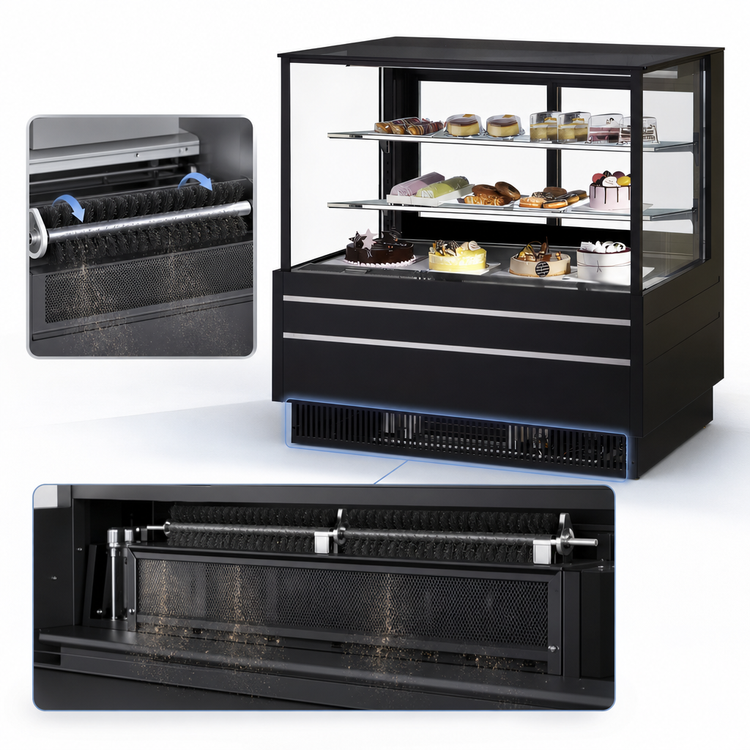 Product image #4 for Turbo Air 48 1/2 Inch Full Service Refrigerated Straight Front Bakery Display Case