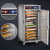 Thumbnail image #4 for FWE Clymate IQ PHTT-10 Mobile Humidified Heated Holding Cabinet with 10 Universal Tray Slides