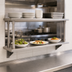 Thumbnail image #3 for Eagle Group 120-Inch x 18-Inch Stainless Steel Pass-Thru Shelf with Overshelf