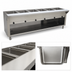 Thumbnail image #3 for Advance Tabco Triumph Supreme Electric 6-Well Open-Well Hot Food Table with Enclosed Base, Stainless Steel, 208/240V