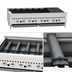 Thumbnail image #3 for Vulcan VCCB25 Countertop Gas Charbroiler, 25-1/4 Inch Wide, 4-Burner