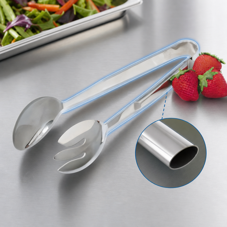 Product image #3 for Vollrath 12-Inch Hollow Handle Stainless Steel Buffet Tongs
