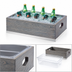 Thumbnail image #3 for Cal-Mil Ashwood Rectangular Ice Housing with Clear Polycarbonate Pan Insert and Liner, 21-1/4 x 13-1/4 x 7 Inches, Gray Wash Oak Wood