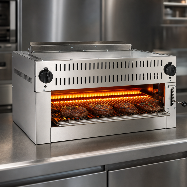 Product image #4 for Vulcan 36-Inch LP Gas Radiant Salamander Broiler, 50,000 BTU, Dual Control