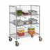 Thumbnail image #3 for Metro Super Erecta Standard-Duty Slanted Shelf Cart/Truck, 48 x 24 x 59 Inches, 3 Shelves