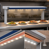 Thumbnail image #3 for Hatco Glo-Ray Designer Dual Infrared Strip Heater with Lights, 39-1/2 Inch Wide, Aluminum, 1330 Watt