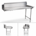 Thumbnail image #3 for Omcan 72-Inch Stainless Steel Clean Dish Table, Right Side, Straight Design