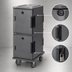 Thumbnail image #4 for Cambro Ultra Camcart Insulated Double-Compartment Front-Loading Food Pan Carrier for Full-Size Pans, Security Package