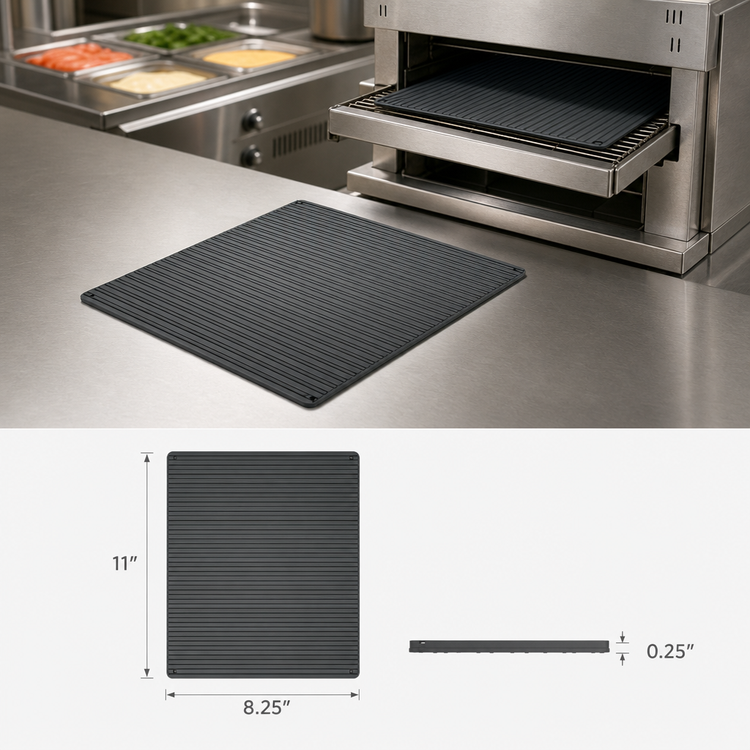Product image #3 for Panini Plate for High-Speed Ovens, 8.25 x 11 x 0.25 Inches