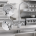 Thumbnail image #3 for Fisher 18720 Deck-Mount Dual Control Manual Faucet with 6-Inch Swivel Gooseneck Spout