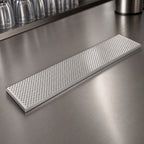 Thumbnail image #3 for Krowne KDT-8X33S 33 x 8 Inch Brushed Stainless Steel Beverage Station Drip Tray