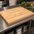 Thumbnail image #3 for John Boos Northern Hard Rock Maple Wood Work Table Top, 72 x 24 x 2-1/4 Inch, Edge Grain, Penetrating Oil Finish