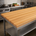 Thumbnail image #3 for John Boos Appalachian Red Oak Edge Grain Island Countertop with Full-Length Rails, 96