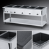 Thumbnail image #3 for Vollrath ServeWell SL 5-Well Electric Hot Food Table, 76-Inch, 120V, Open Shelf Base