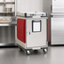 Thumbnail image #3 for Metro C5 Transport Armour Half-Height Mobile Heated Holding Cabinet, 18 Pan Capacity