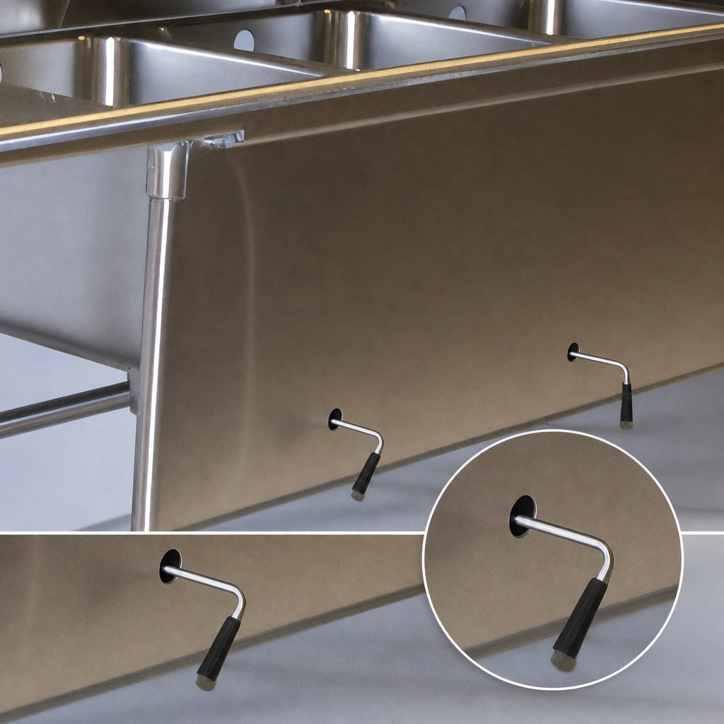 Lever Drain Support Holes
