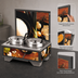 Thumbnail image #3 for Vollrath Cayenne Full-Size Countertop Rethermalizing Soup Merchandiser Base with Menu Board and 7 Quart Accessory Pack