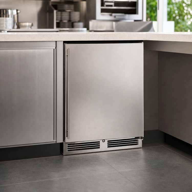 Product image #4 for Perlick 24-Inch ADA-Height Compliant Undercounter Freezer, Single Door, 4.8 Cu. Ft., Self-Contained