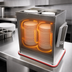 Thumbnail image #3 for Carter-Hoffmann 2-Silo Enclosed Heated Combo Plate and Base Heater, 120 Bases or 150 Plates