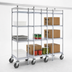 Thumbnail image #3 for Eagle Master Trak Overhead Track Shelving Mobile Unit Kit for 36-Inch-Deep Shelves, 74-Inch Posts, 900 lb Capacity