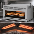 Thumbnail image #3 for Migali Industries Competitor Series® C-CM-36-NG 36-Inch Countertop Natural Gas Infrared Cheesemelter