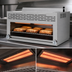 Thumbnail image #3 for Migali Competitor Series 36-Inch Countertop Natural Gas Cheesemelter with 43,000 BTU Infrared Burners