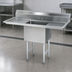 Thumbnail image #3 for Advance Tabco Special Value Series 1-Compartment Fabricated Sink with 18-Inch Left and Right Drainboards, 18 x 18 x 14-Inch Bowl, 54-Inch Long