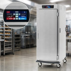Thumbnail image #3 for Metro C5 C599-SFS-U Mobile Full-Height Controlled-Humidity Heated Holding and Proofing Cabinet, Touchscreen, Stainless Steel, 18-Pan