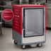 Thumbnail image #3 for Metro C5 3 Series Mobile Half-Height Heated Holding Cabinet with Clear Polycarbonate Door and Lip Load Slides